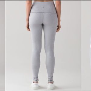 Lululemon Wunder roll down Herringbone Heathered